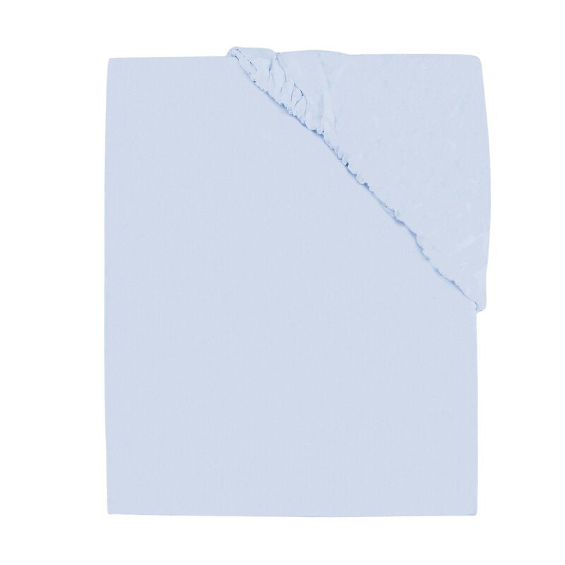 Cearșaf cu elastic MimiNu Light Blue 140x70 cm