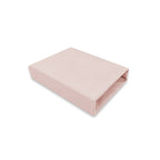 Cearșaf cu elastic MimiNu Powder Pink 140x70 cm
