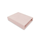 Cearșaf cu elastic MimiNu Powder Pink, 140x70 cm