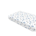 Cearșaf cu elastic MimiNu Blue Plane, 160x80 cm