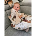 Cearsaf cu elastic MimiNu 140x70 cm