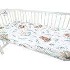 Cearsaf cu elastic MimiNu 90x40 cm