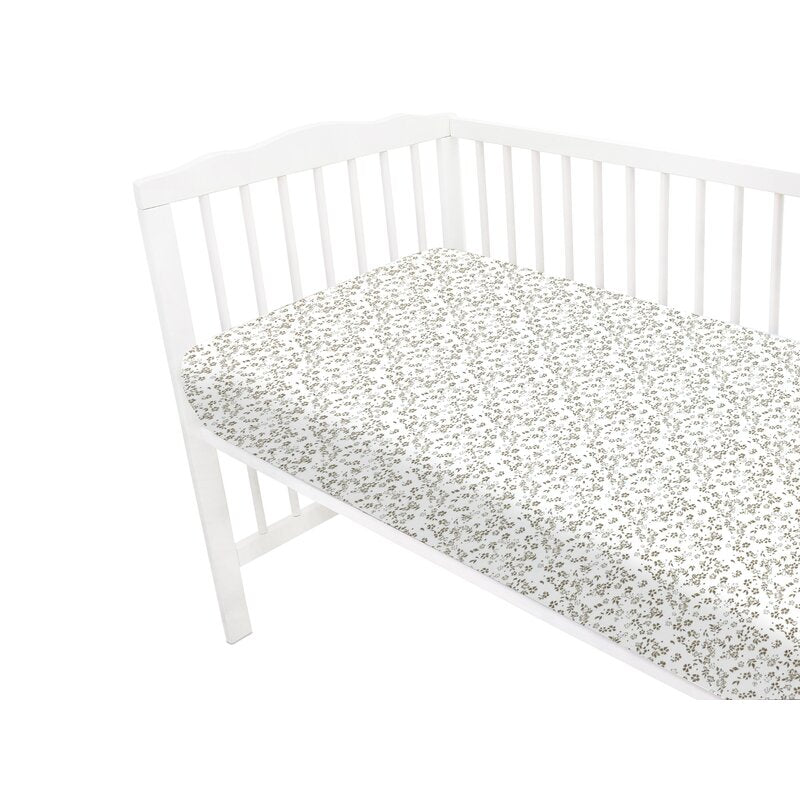 Modelul Premium Meadow al cearșafului MimiNu 120x60 cm