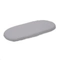 Cearșaf New Baby pentru landou 35x75 cm gri – cearșaful montat pe saltea