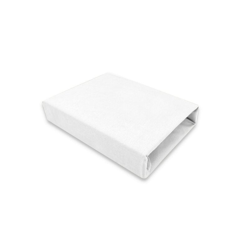 Cearceaf cu elastic Qmini Aurora 76x43 cm, White – imagine 4