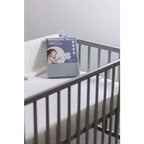 Cearceaf jerseu Petite&Mars Soft Dream 120x60 Alb, imagine 2
