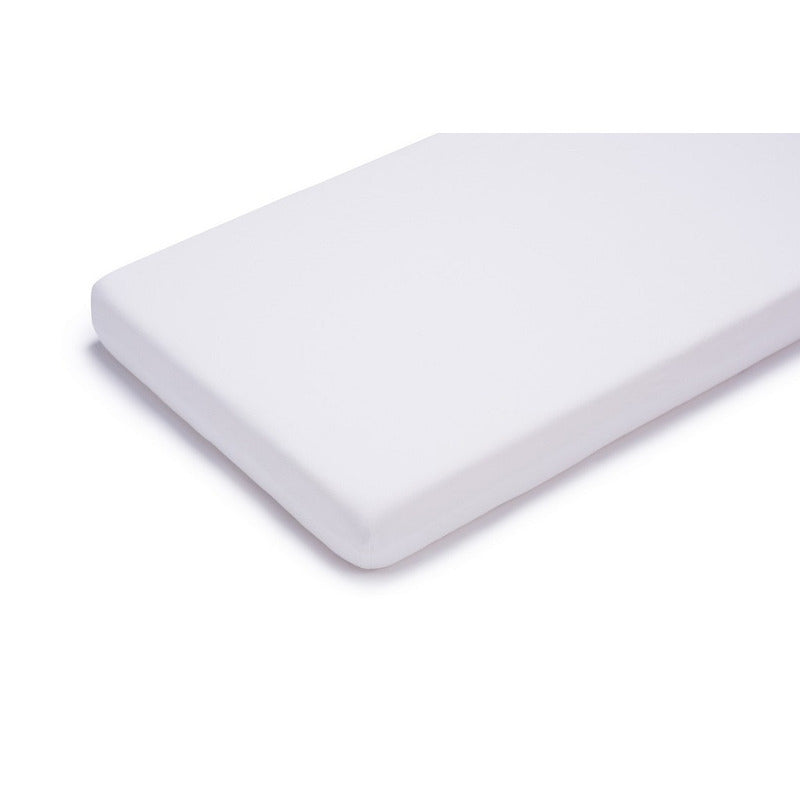 Cearceaf jerseu Petite&Mars Soft Dream 120x60 Alb, imagine 1