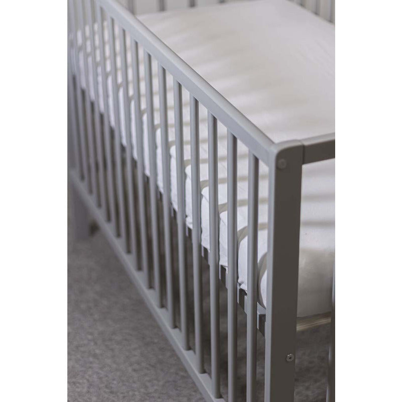 Cearceaf jerseu Petite&Mars Soft Dream 120x60 Gri, imagine 3