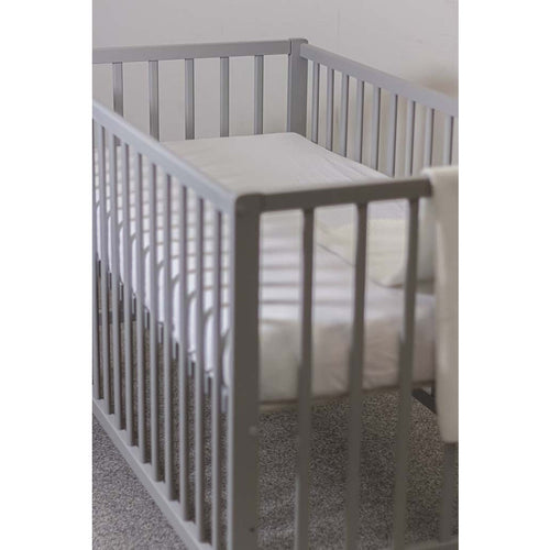 Cearceaf cu elastic, Petite&Mars, Soft Dream Dry, Impermeabil, Lavabil la masina pana la 95 de garde, 120x60 cm, Alb