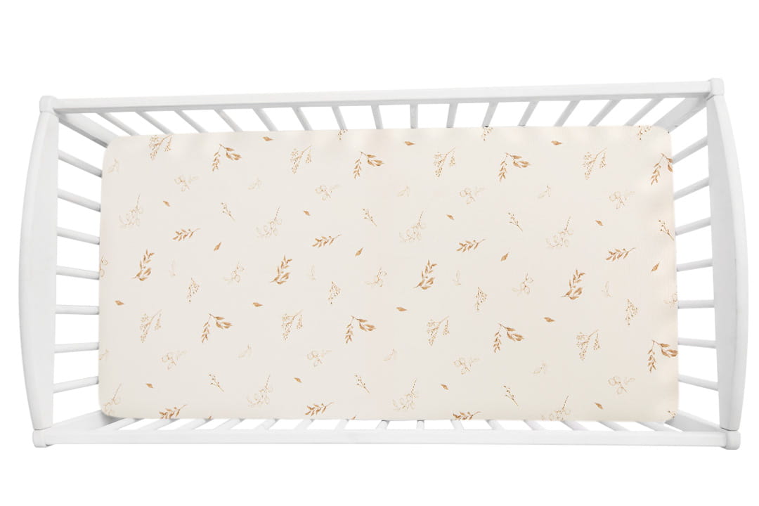 Cearsaf Bumbac cu elastic pentru patut 120 × 60