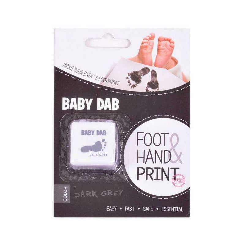 Cerneală pentru amprente Petite&Mars Baby Dab gri