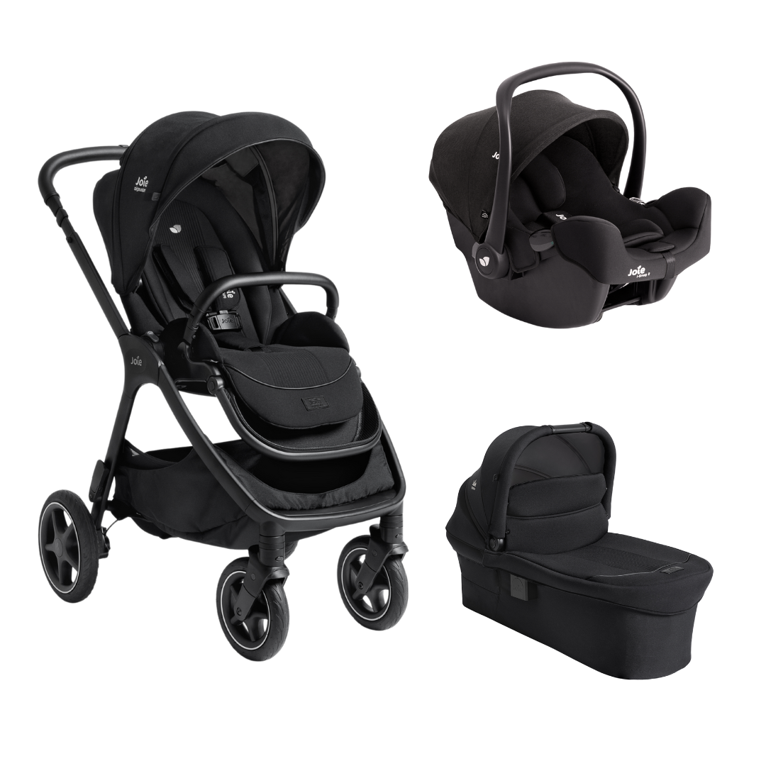 Sistem Cărucioare Joie Finiti Signature 3 in 1 Eclipse cu Landou Ramble XL și Scoică i-Snug