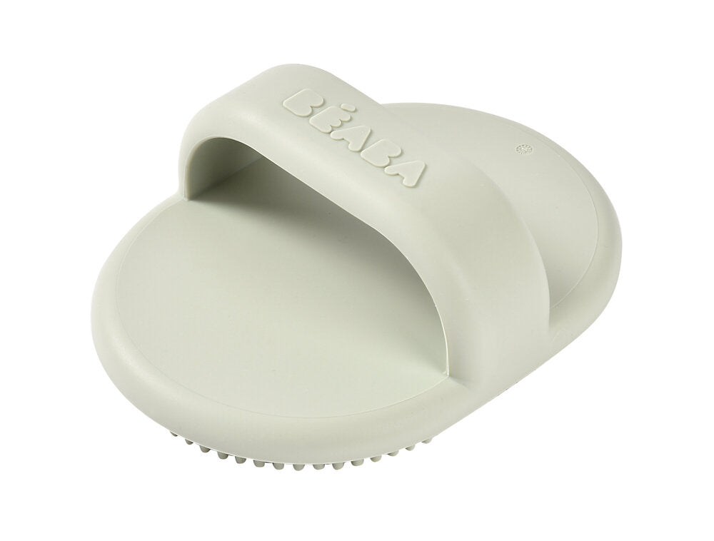 Perie de imbaiat din silicon Beaba Misty Green