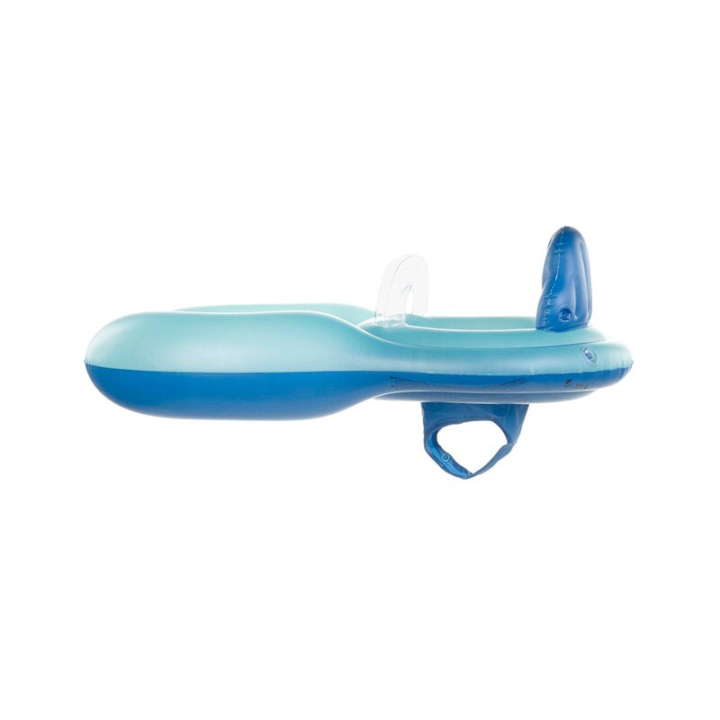 Colac pentru parinte si copil, Jane, Suport reglabil, Spatar confortabil, interactiune fata in fata, De la 6 la 18 Kg, Aquarel Blue