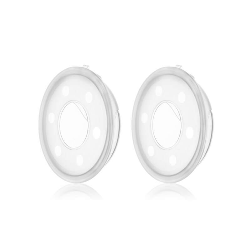 Colector de lapte, Lionelo, Milky, 2 buc, Se potriveste tuturor sutienelor, Cutie depozitare igienica inclusa, Fara bisfenol A, Capacitate 40 ml, Transparent