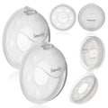 Set 2 colectoare lapte Lionelo Milky Plus Transparent – imagine produs 11