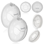 Set 2 colectoare lapte Lionelo Milky Plus Transparent – imagine produs 11