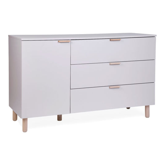Comoda Childhome Clay cu Masa de Infasat Detasabila 137x75x93 cm