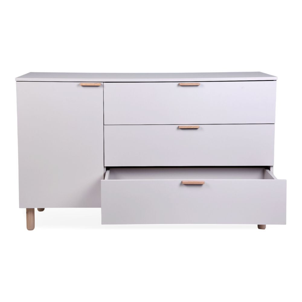 Comoda Childhome Clay cu Masa de Infasat Detasabila 137x75x93 cm
