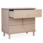 Comoda Childhome Nordica Natural 85 x 50 x 95 cm cu masa de infasat
