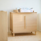 Comoda Childhome Nordica Natural 85 x 50 x 95 cm cu masa de infasat