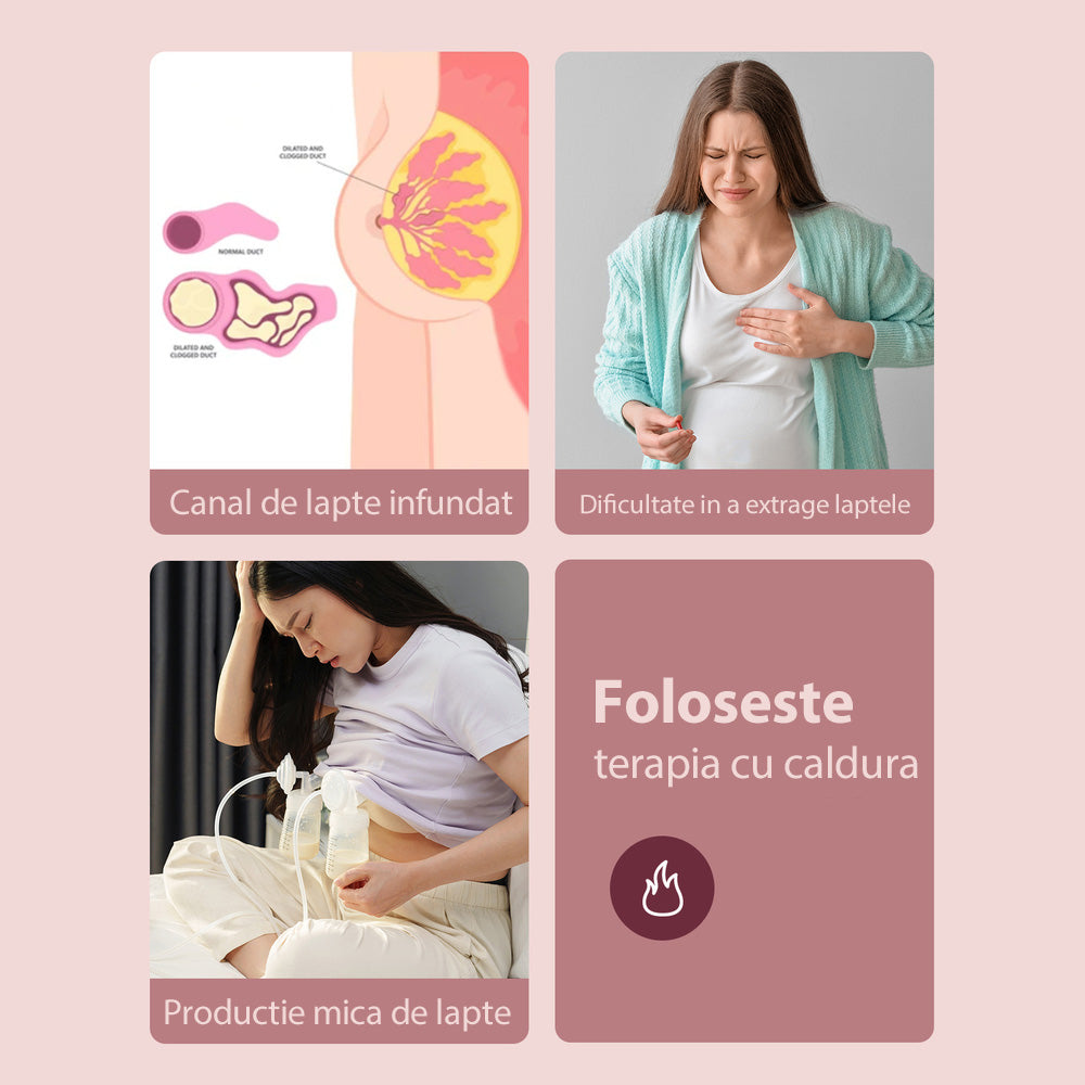 Comprese perne san Momcozy reutilizabile cald si rece