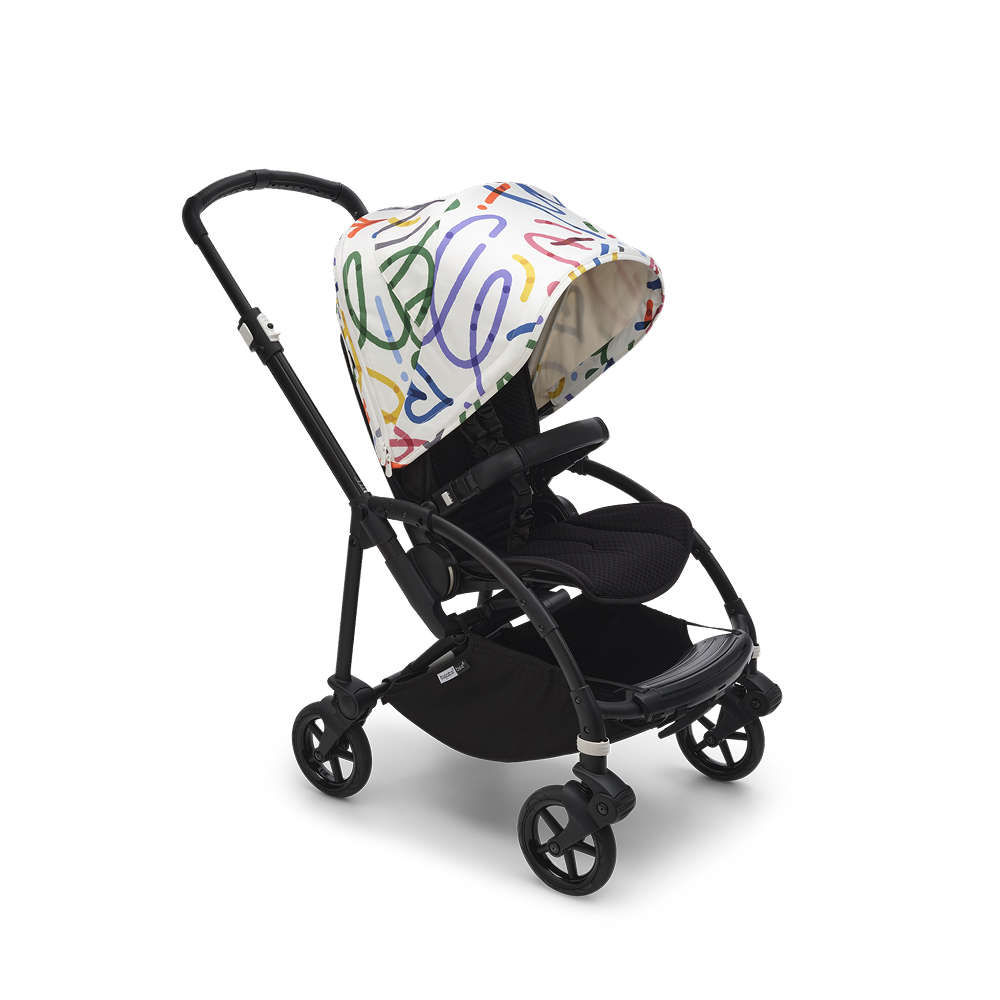 Copertina carucior Bugaboo Bee 6 Art of Discovery White