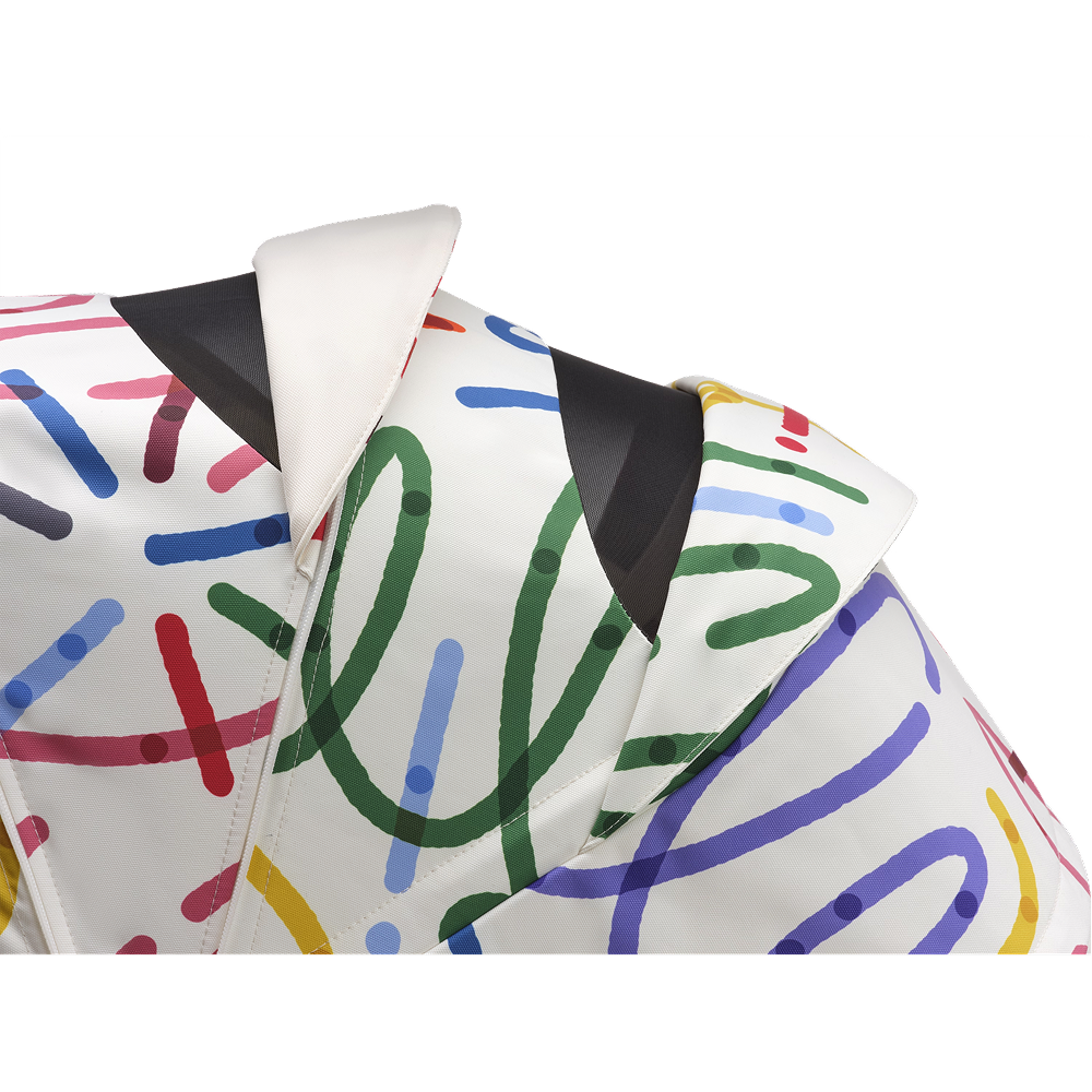 Copertina carucior Bugaboo Bee 6 Art of Discovery White