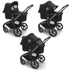Copertina cu plasa pentru insecte Bugaboo Fox 5 / Fox Cub / Lynx Midnight Black - detaliu