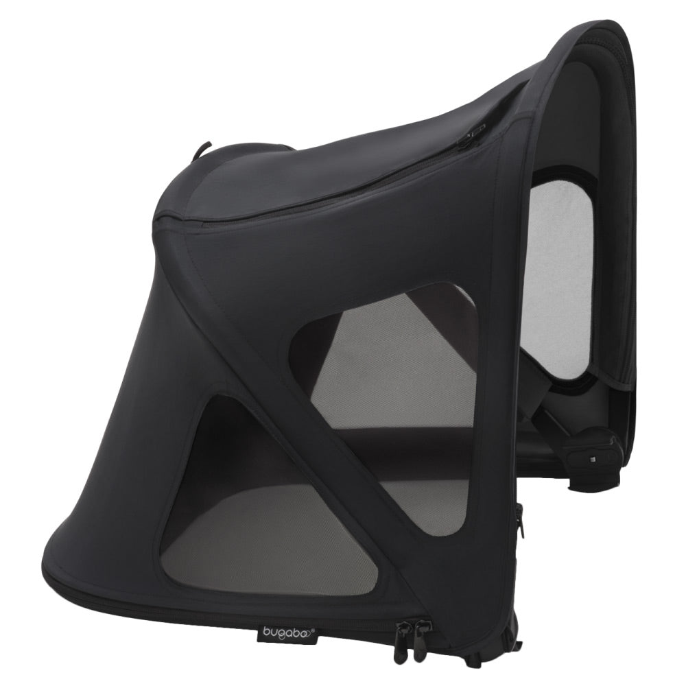 Copertina cu extensie plasa insecte Bugaboo Fox 5 Fox Cub Lynx Midnight Black