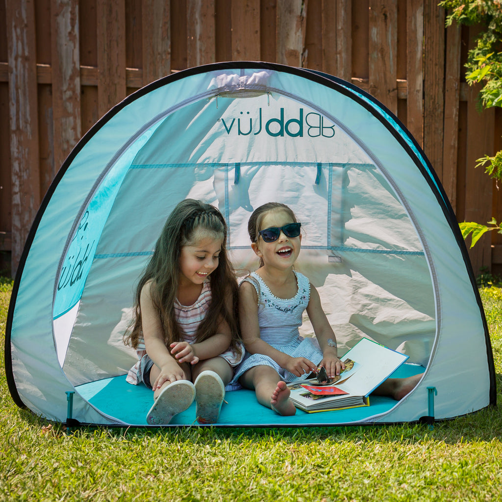 Cort de Joacă UV & Anti-Țânțari bblüv Sunkito – Protecție Solară SPF 50+ & Sistem Pop-Up | Ideal pentru Plajă și Grădină