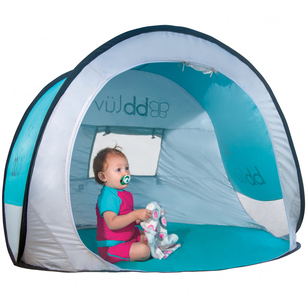Cort de Joacă UV & Anti-Țânțari bblüv Sunkito – Protecție Solară SPF 50+ & Sistem Pop-Up | Ideal pentru Plajă și Grădină