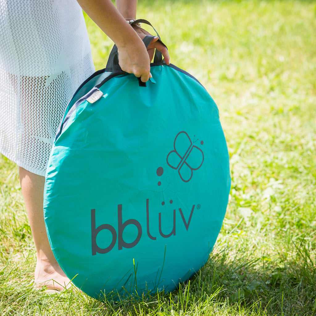 Cort de Joacă UV & Anti-Țânțari bblüv Sunkito – Protecție Solară SPF 50+ & Sistem Pop-Up | Ideal pentru Plajă și Grădină