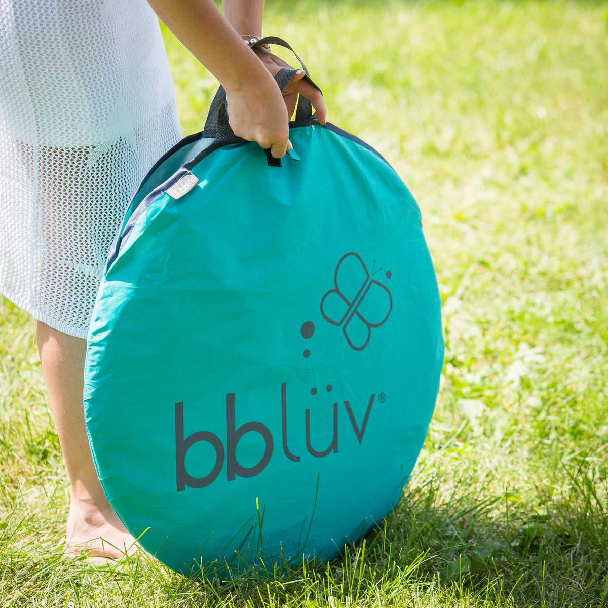 Cort de Joacă UV & Anti-Țânțari bblüv Sunkito – Protecție Solară SPF 50+ & Sistem Pop-Up | Ideal pentru Plajă și Grădină