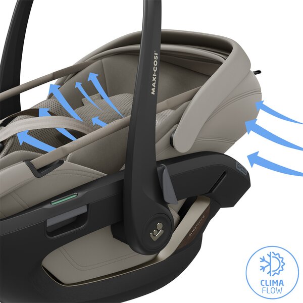 Scoica Auto Modulara Maxi-Cosi Coral Slide Pro i-Size 2in1 Full Lie-Flat