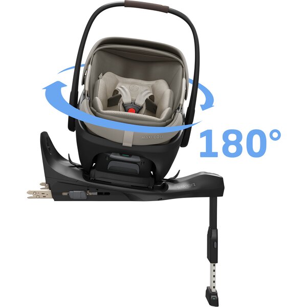 Scoica Auto Modulara Maxi-Cosi Coral Slide Pro i-Size 2in1 Full Lie-Flat