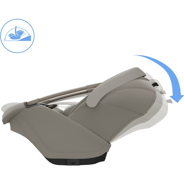 Scoica Auto Modulara Maxi-Cosi Coral Slide Pro i-Size 2in1 Full Lie-Flat