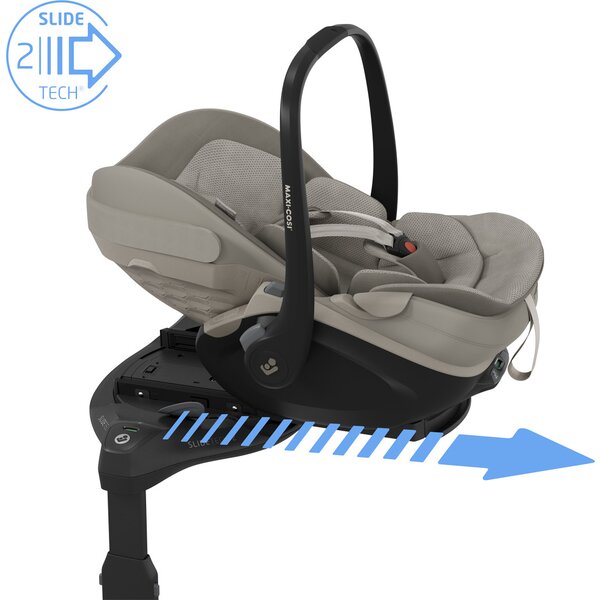 Scoica Auto Maxi-Cosi Pebble Slide Pro i-Size Full Lie-Flat 40-87 cm