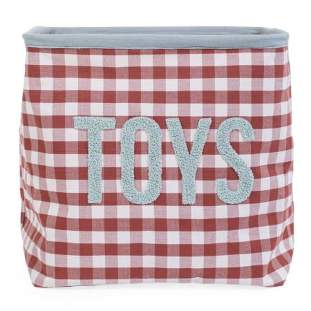 Coș Depozitare Childhome Vichy 30x35x30 cm Organizare Cameră Copii