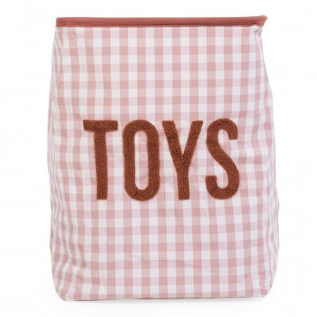 Coș Depozitare Childhome Vichy 35x35x50 cm Organizare Cameră Copii