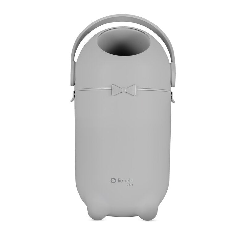 Coș pentru Scutece Lionelo Pure Bin 10L | Sistem Etanș Anti-Miros | Operare cu O Mână | Saci Universali