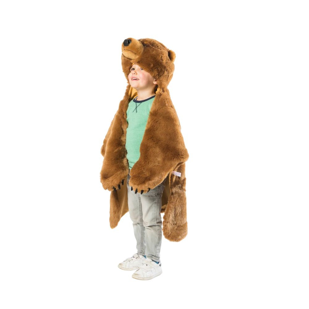 Costum de Urs Brun Wild & Soft - 3-8 Ani