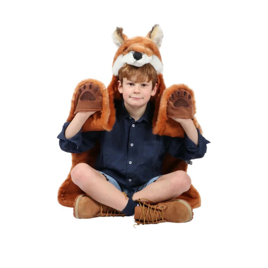 Costum de Vulpe Wild & Soft - 3-8 Ani