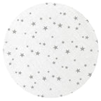 Baby Nest MimiNu Mini Gray Stars, 75x55 cm