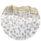Baby Nest MimiNu Meadow, 75x55 cm, cu dantelă