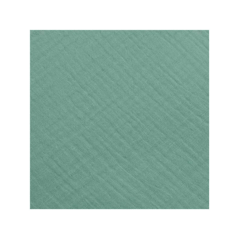 Baby nest New Baby Muselina 80x50 cm, Verde – textura muselinei