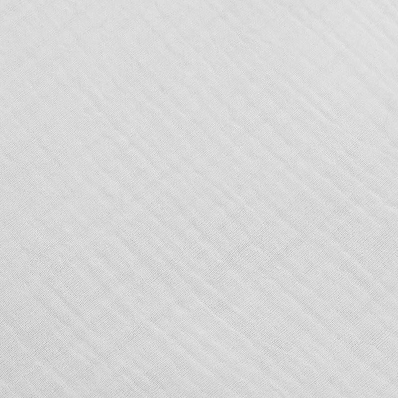 Baby nest New Baby Muselina 80x50 cm, Alb – textura muselinei