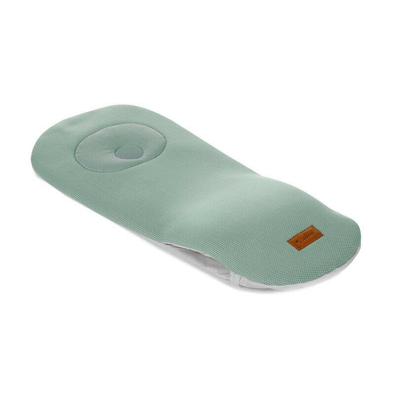 Cosulet confortabil pentru bebelusi, Jane, Joy Baby Nest, Material respirabil 3D, Cu perna pentru prevenire plagiocefalie, Botanic