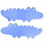 Covoraș de baie Bocioland Crocodile Blue, 33 × 90 cm, imaginea 3