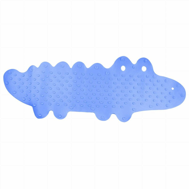 Covoraș de baie Bocioland Crocodile Blue, 33 × 90 cm, imaginea 4
